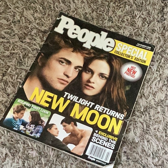 People Magazine Twilight Saga New Moon Collectors item GUC - Picture 3 of 11